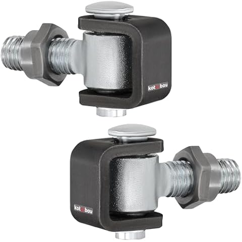 KOTARBAU Adjustable M12 Weld-On Door Hinges Cover