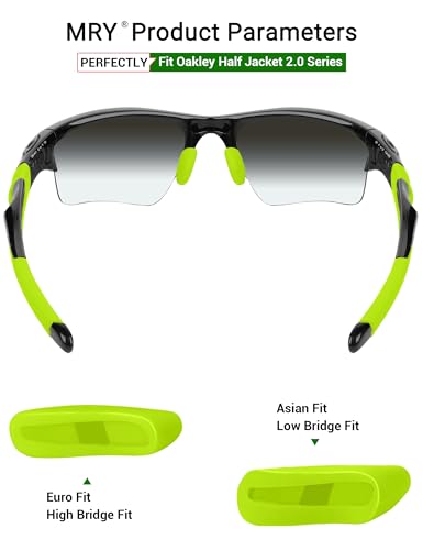 Image of Mryok Replacement Earsocks Nosepieces Kits for Oakley Half Jacket 2.0 /2.0 XL