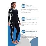 Lemorecn Wetsuit Shorts Women 2mm Super Stretch Neoprene,Women's Wetsuit Pants for Diving Surfing Swimming Snorkeling Scuba Kayaking Water Sports - Image 3