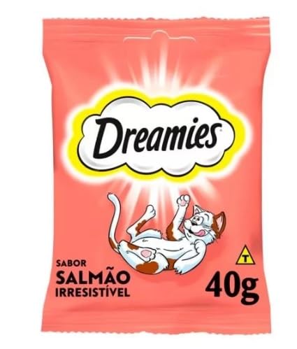 10 Petisco Dremies Sabores Variados 40gr (10 UNIDADES, SALMÃO)