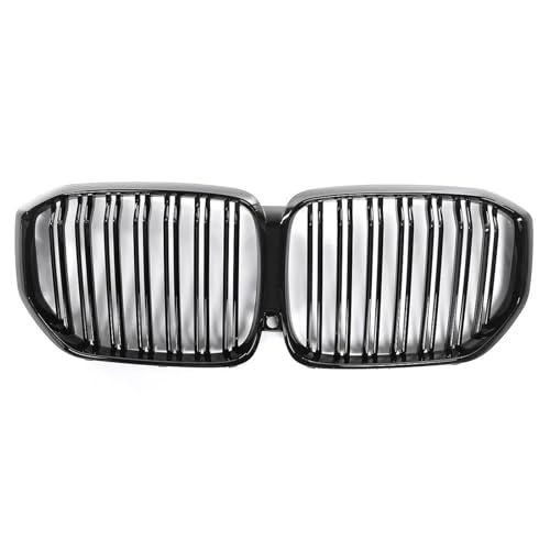 Calandre avant noire brillante pour rajeunir le pare-choc central de votre BMW X5 G05