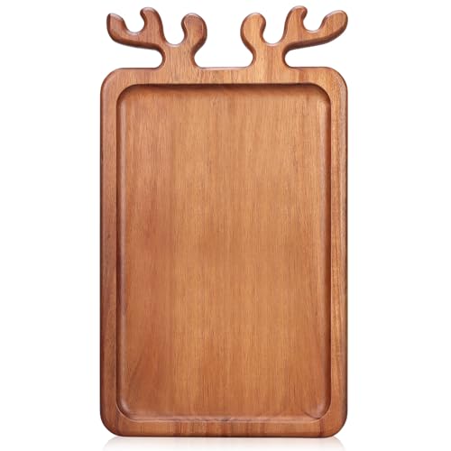 Christmas Appetizer Platter for Xmas Charcuterie Board Wood Tray