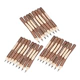 GRIRIW Rustikale Holzstifte aus Baumzweigen 24 Stück Natürliche Holz...