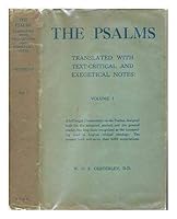 The Psalms (Translated with Text-Critical and Exegetical Notes) (Volume 1) B0061YVYFO Book Cover