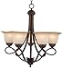 Hardware House 10-0717 Bennington Chandelier, Antique Bronze