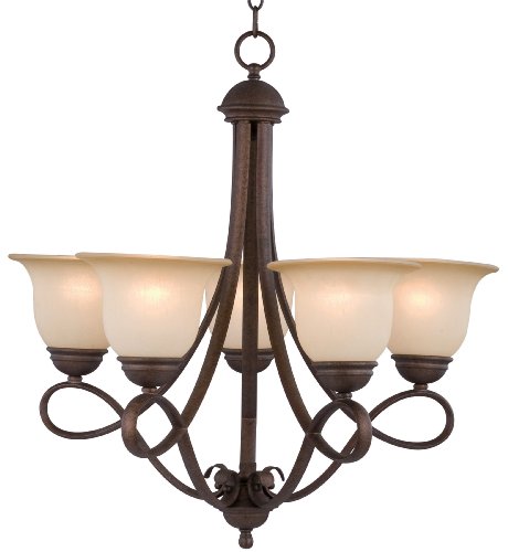 Hardware House 10-0717 Bennington Chandelier, Antique Bronze Hardware House 10-0717 Bennington Chandelier, Antique Bronze