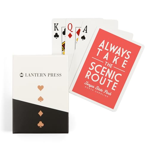 Lantern Press North Carolina Naipes Poker 52 cartas