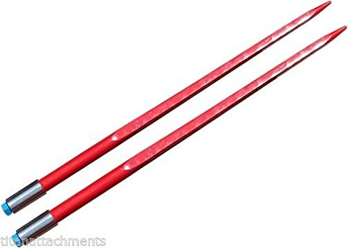 Titan Attachments Square Bale Spear 49  3000 lb. Load Pair