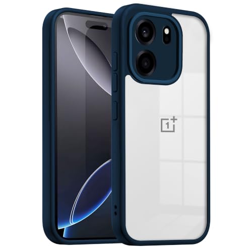 V-TAN Crystal Clear Back Cover for OnePlus Nord CE6 | TPU | Transparent Crystal Clear Case | Slim Fit, Camera Protective Shockproof Cover Design | (Blue)
