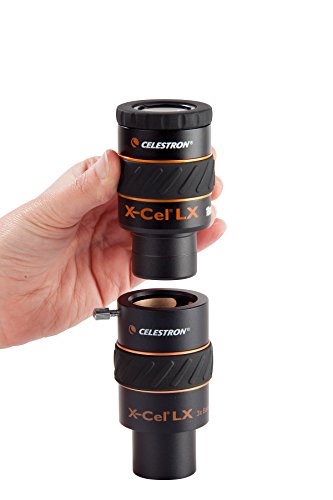 Celestron 93529 X-Cel LX 1.25-Inch 2X Barlow Lens (Black) & 93428 X-Cel LX 1.25-Inch 3X Barlow Lens (Black) - image 6