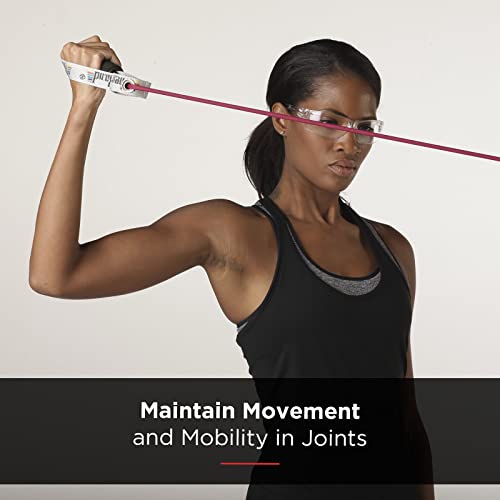 THERABAND Professional Latex Resistance Tubing with Soft Handles for Exercise Physical Therapy, Lower Pilates - Image 3