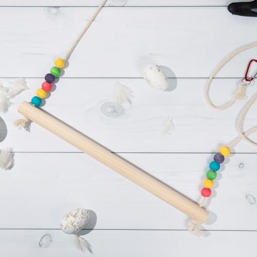 Conjunto de 2 baloiços de frango divertidos e funcionais para galinheiros - galinha com haste de mad