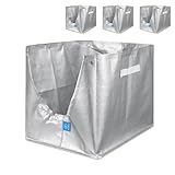 4 Pack Litter Box Liners F Compatible with Modkat Flip Litter Box Liner Type F, Reusable Liner Type-F with Carrying Handles
