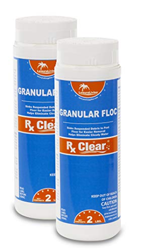 Rx Clear Granular Floc - 2 lb - 2 Pack