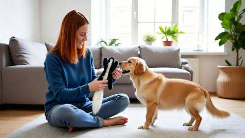 Juguetes de peluche para perros sin relleno 4 unidades miniatura 4