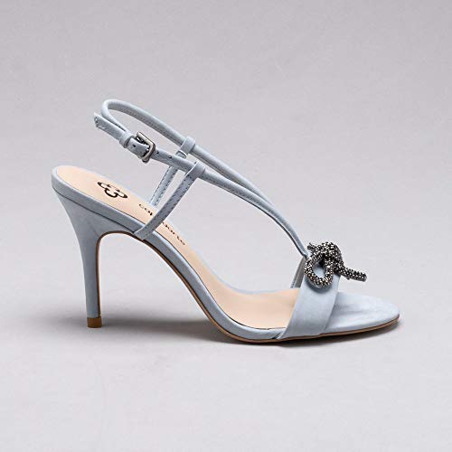 Sandália Nobuck Azul Quartzo 39