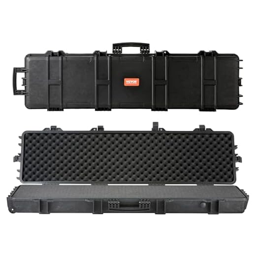 VEVOR Hard Rifle Case with Custom Foam