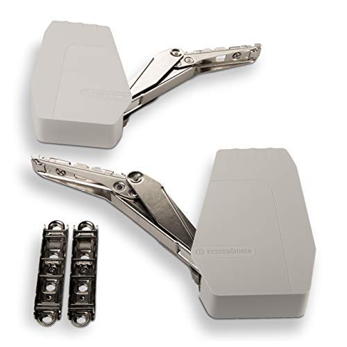 SO-TECH® Herraje para puertas elevables muebles de la cocina FREEflap mini - Tipo B Altura del frente 200-450 mm / 1,4-7,9 kg