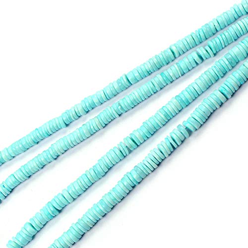 Perles Larimar 6-7mm qualité AAA pour création de bijoux d'exception - 2
