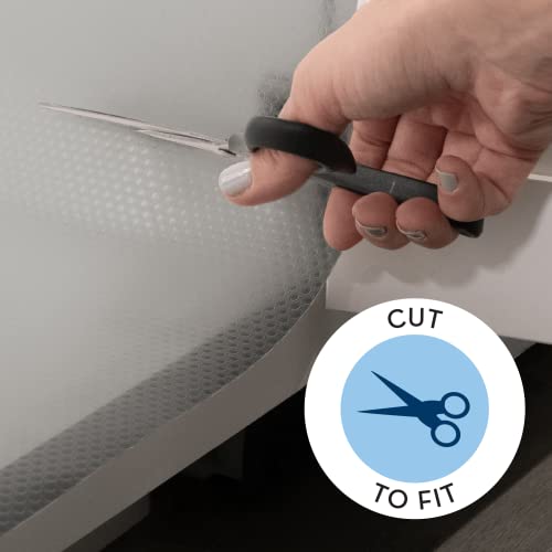 S&T Inc. Under Sink Mat, Shelf Liners For Kitchen Cabinets Non Adhesive, Waterproof And Plastic Kitchen Shelf Liner, Charcoal Grey, 24 In. X 48 In #TOP2