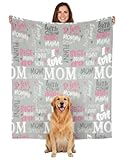 Tstars Gifts for Mom Blanket and Fuzzy Socks Set Soft Fleece Throw Blanket Mothers Day Mom Bundle from Daughter