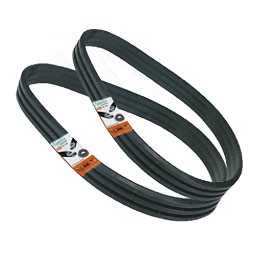 2-Pack Walk Behind Mower Wheel Drive Belt 48202 48202A (SB-1) Compatible with Scag 36" 48" 52" 61"