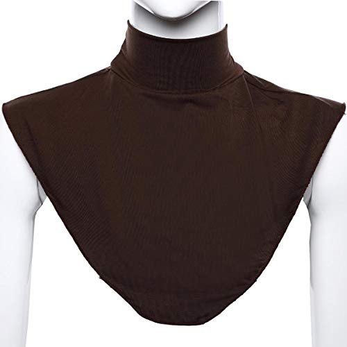 3Pcs Women Muslim Modal Fake False Collar Islamic Turtleneck Neck Cover Loop Scarf2