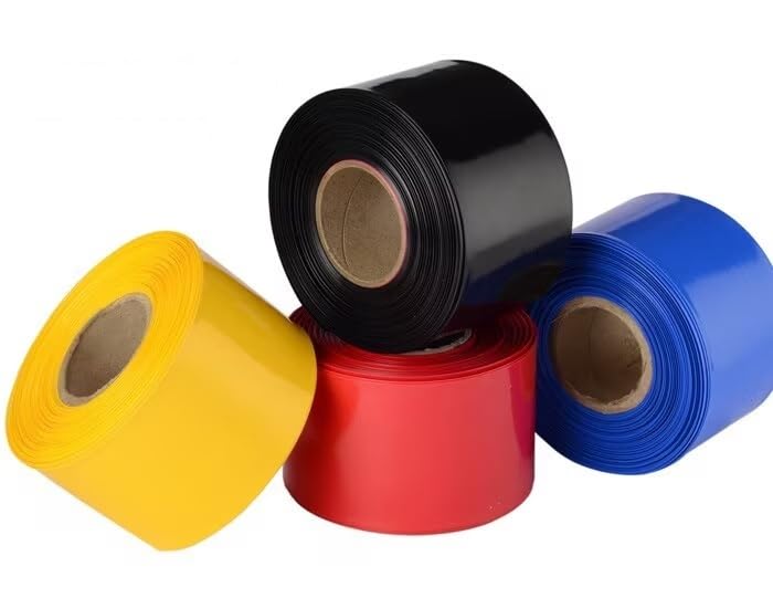 YELLOW-PVC Heat Shrink Sleeves for Busbars-190mm Length, suitable for 150mm x 10mm and 12mm Sizes busbar-image-22