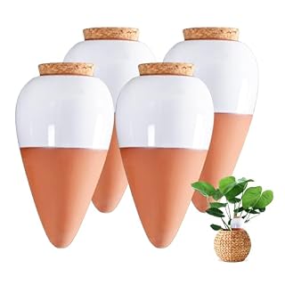 CHSEEO mini oyas terre cuite 12,4 x 6,1 cm pour pots
