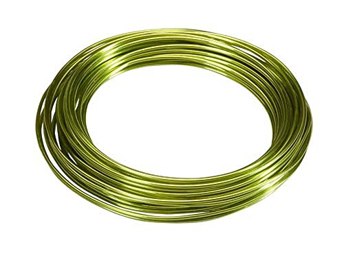 Oasis Aluminum Wire - Apple Green - 12-Gauge - Decorative Wire