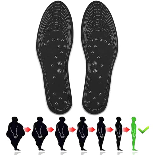2PCS Magnetische Einlegesohlen Zum,Einlegesohlen Zum,Schuheinlagen Zum Magnetische Schuheinlagen Akupunktur,Reflexologie Akupressur Einlagen Akupressur Einlegesohlen