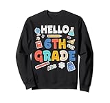 Photo Gallery hello sixth grade - maglietta per tornare a scuola, idea regalo felpa Photo Gallery hello sixth grade - maglietta per tornare a scuola, idea regalo felpa