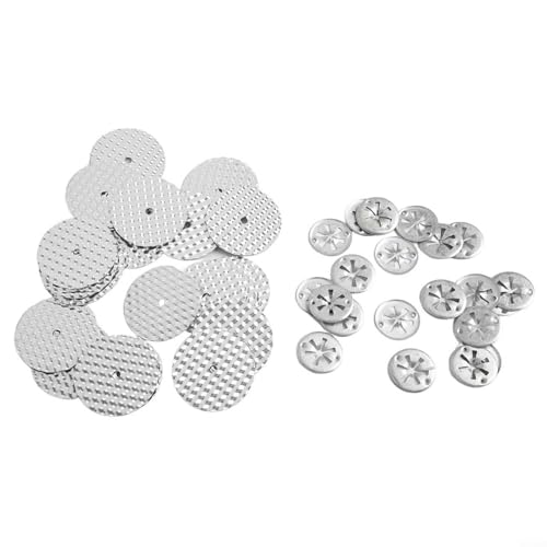 GLFLOW Kit de réparation de bouclier thermique de voiture 50 pièces N90796501 Plaque de protection en métal Pièces extérieures anti-corrosion et résistant à l'usure