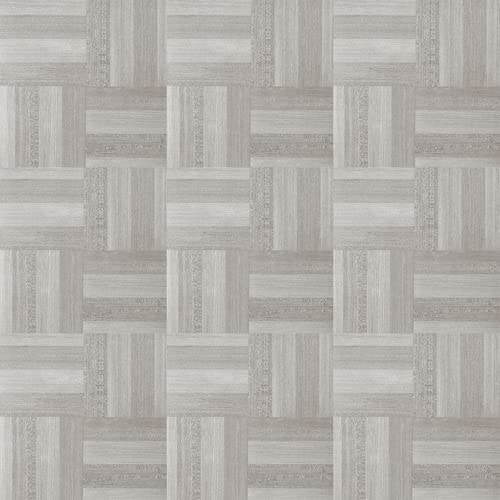 Tivoli Self Adhesive Vinyl Floor Tiles, 45 Tiles - 12" X 12", Ash Grey Wood- Peel & Stick, Diy Flooring For Kitchen, Dining Room, Bedrooms, Basements & Bathrooms By Achim Home Decor #TOP30