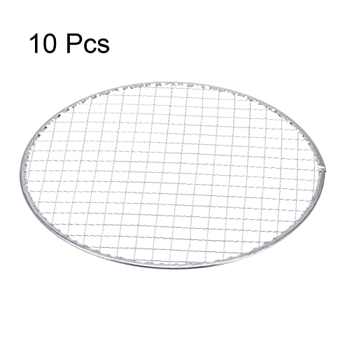 Kit de 10 parrillas redondas HARFINGTON 9.7" hierro galvanizado miniatura 3