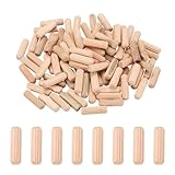 Specifiche: Colore: Colore Legno; Materiale: Legno; Diametro: 6mm (1/4 pollice); Lunghezza: 20mm (3/4 pollice); Lista Imballaggio: 95 Pz x Pioli In Legno.