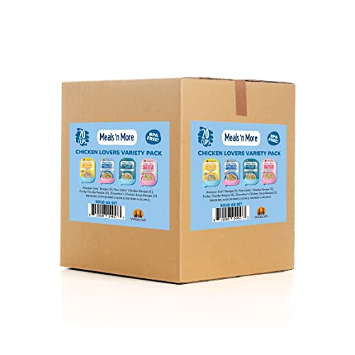 Weruva Meals 'N More Chicken Lovers Variety Pack, Canned Dog Food, 3.5Oz Each (20 Count) #TOP21