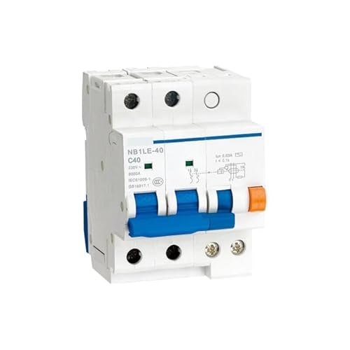 PWQBABJWL Leakage Circuit Breaker; NB1LE-40 2P C40 30mA