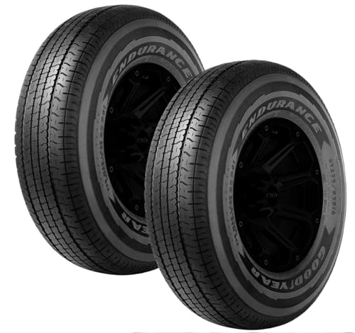 2-Pack Fits Goodyear Endurance All Season Trailer Tire ST235/80R16 Load Range E BSW