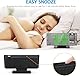 Criacr Projektionswecker, Digitaler Wecker mit Projektion 180 °, LED Spiegel-Wecker mit Große Display, Temperaturanzeige, Wecker Digital mit Snooze, Datum, 3 Helligkeit, 12/24HR (Schwarz & Grün)