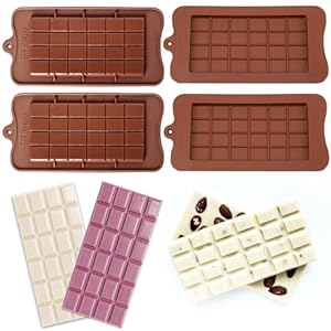 Lderfiv 4er Schokoladenform Silikon Set