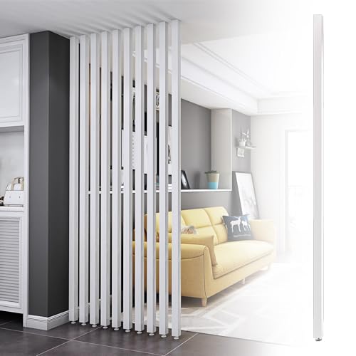 Générique Séparateur De Pièce Bois, Cloison De Séparation Intérieur, Separation Piece Intérieur sans Percage, Room Divider pour Entrée, Restaurant,...