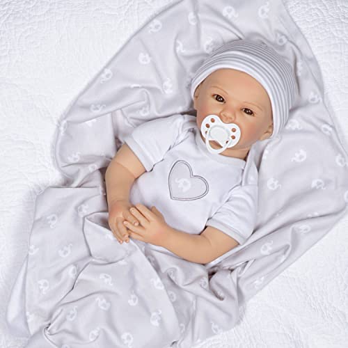 Paradise Galleries, Reborn Baby Dolls - Little Elephant, Swaddler Babies Collection, Realistic Baby Doll - Real Life Baby Dolls with Accessories - SoftTouch Vinyl Doll with Hand-Painted Hair