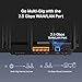 TP-Link AX5400 WiFi 6 Router (Archer AX72 Pro) Multi Gigabit Wireless Internet Router, 1 x 2.5 Gbps Port, Dual Band, VPN Support, Guest Network, MU-MIMO, USB 3.0 Port, WPA3, Compatible with Alexa