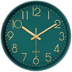 Mabpedo Silent Wall Clocks Battery Operated 8 Inch, Analog Wall Clock with Large Number Tempered photo Mabpedo Silent Wall Clocks Battery Operated 8 Inch, Analog Wall Clock with Large Number Tempered