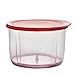 Chef'n 102-239-005 VeggiChop Hand-Powered Food Chopper, Set of 1, Cherry