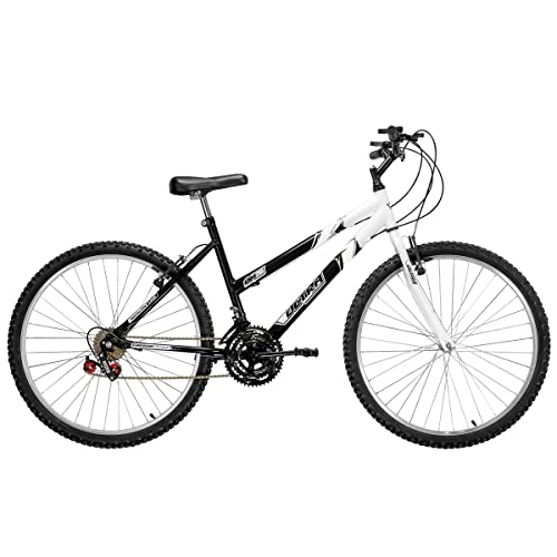 Bicicleta de Passeio Ultra Bikes Esporte Bicolor Aro 26 Reforçada Freio V-Brake,18 Marchas... Bicicleta de Passeio Ultra Bikes Esporte Bicolor Aro 26 Reforçada Freio V-Brake,18 Marchas...