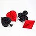 ELOPELY Casino Theme Party Decorations, Game Night Party Magic Birthday Party Decorations, Magic Banner for Las Vegas Theme Party Decor (Black, Red)