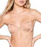 Victoria's Secret Sexy Illusions Lightly Lined Strapless Bra, Bras for Women, Praline, 32C
