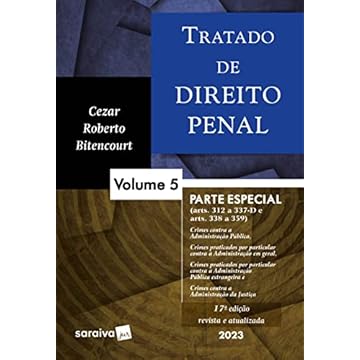 Capa do livro Tratado de Direito Penal (Volume 5)